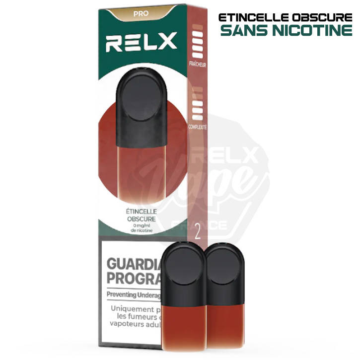 RELX SANS NICOTINE Pod Pro Menthol Plus