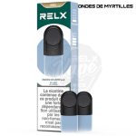 relx pod myrtille, relx pod ondes myrtilles, recharge myrtille relx