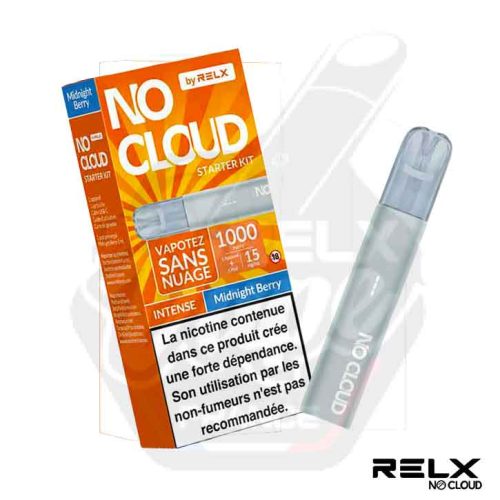 Kit de démarrage RELX No Cloud Intense Midnight Berry