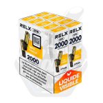 Lot de 10 paquets RELX Spin 2000 bouffées Triple Mangue
